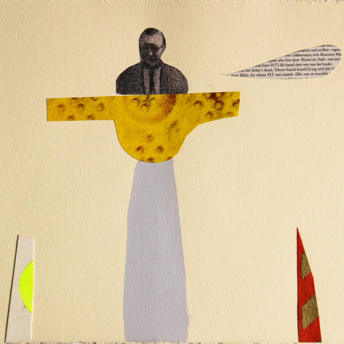 Kikuchi Maiko『Radio Towers』Collage Artwork (Signed on the Back)