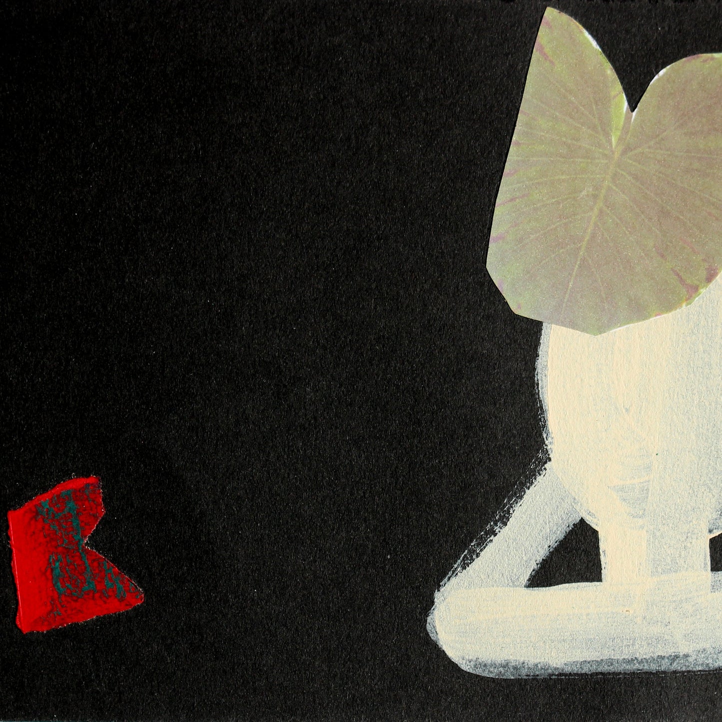 Kikuchi Maiko『Storm Observer』Collage Artwork (Signed on the Back)